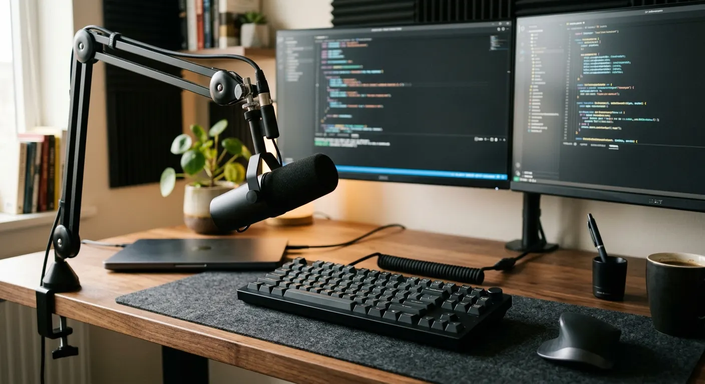 AI Coding and Voice Statistics 2026: developer AI adoption, productivity, and hardware market data